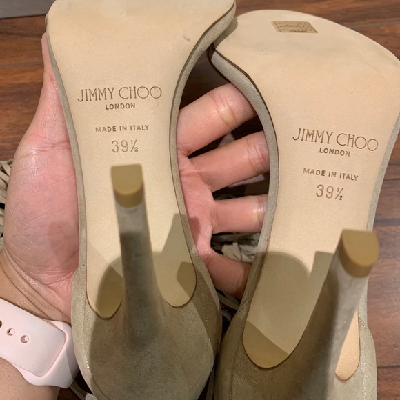 Brand New Jimmy Choo high heel with crystal - Picture 3 of 5